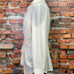 Sheer Flowing Blouse with Unique Design