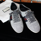 Pre-Loved Gucci Web Sneaker with Studs