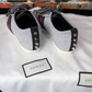 Pre-Loved Gucci Web Sneaker with Studs
