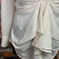 Sheer Flowing Blouse with Unique Design
