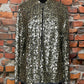 Sequinned Shirt Jacket