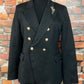 Gold Lame DB Blazer with Lizard Broach