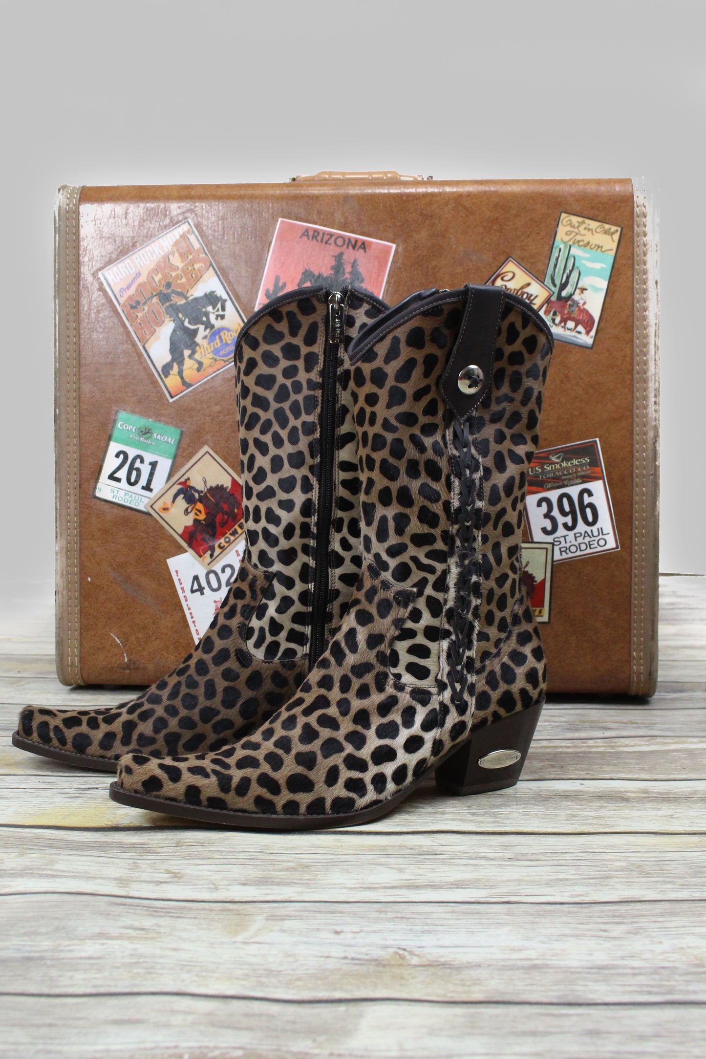 Safari Cheetah Cowboy Boot