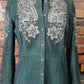 Stunning Suede Jacket with Large Rhinestone Buttons