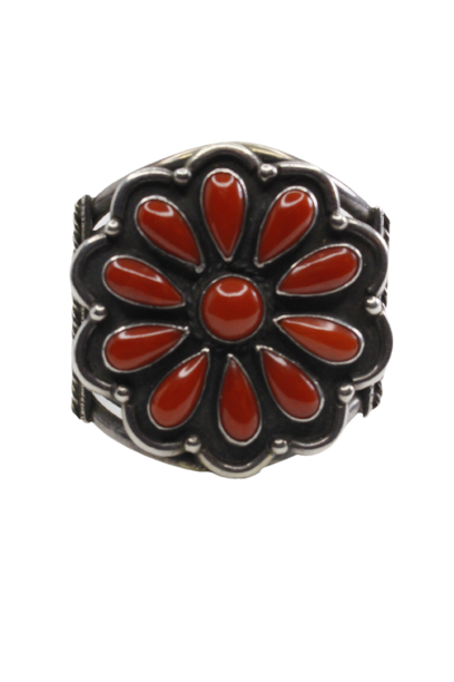 Red Flower Bracelet