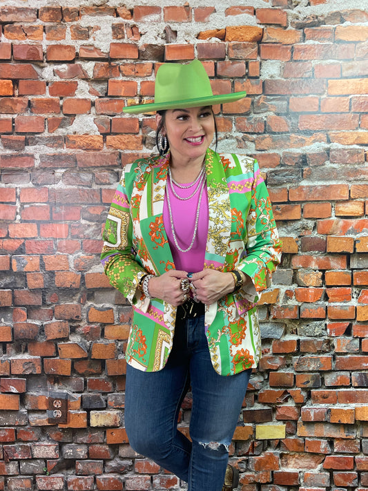 Burst of Summer Blazer