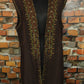 Long Mocha Open Vest