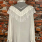Victorian Lace & Ruffle Top