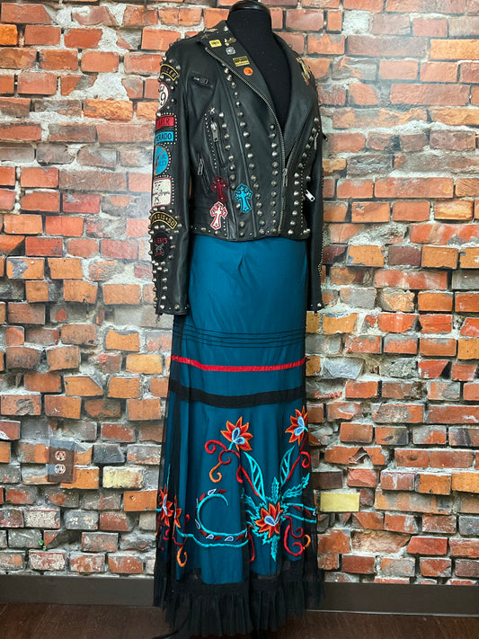 Deep Turquoise Skirt