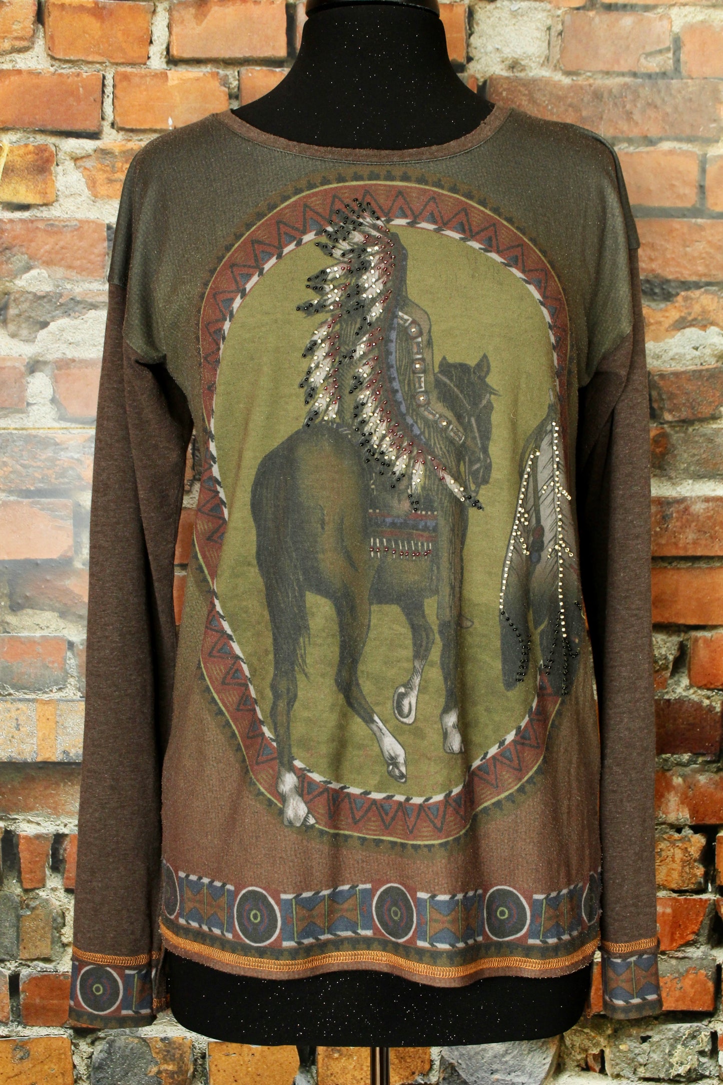 Indian Chief & Horse Tee