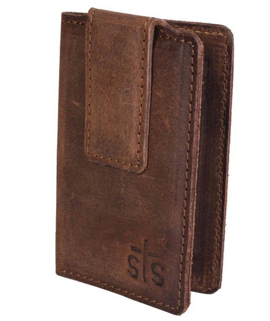 Foreman Leather Money Clip