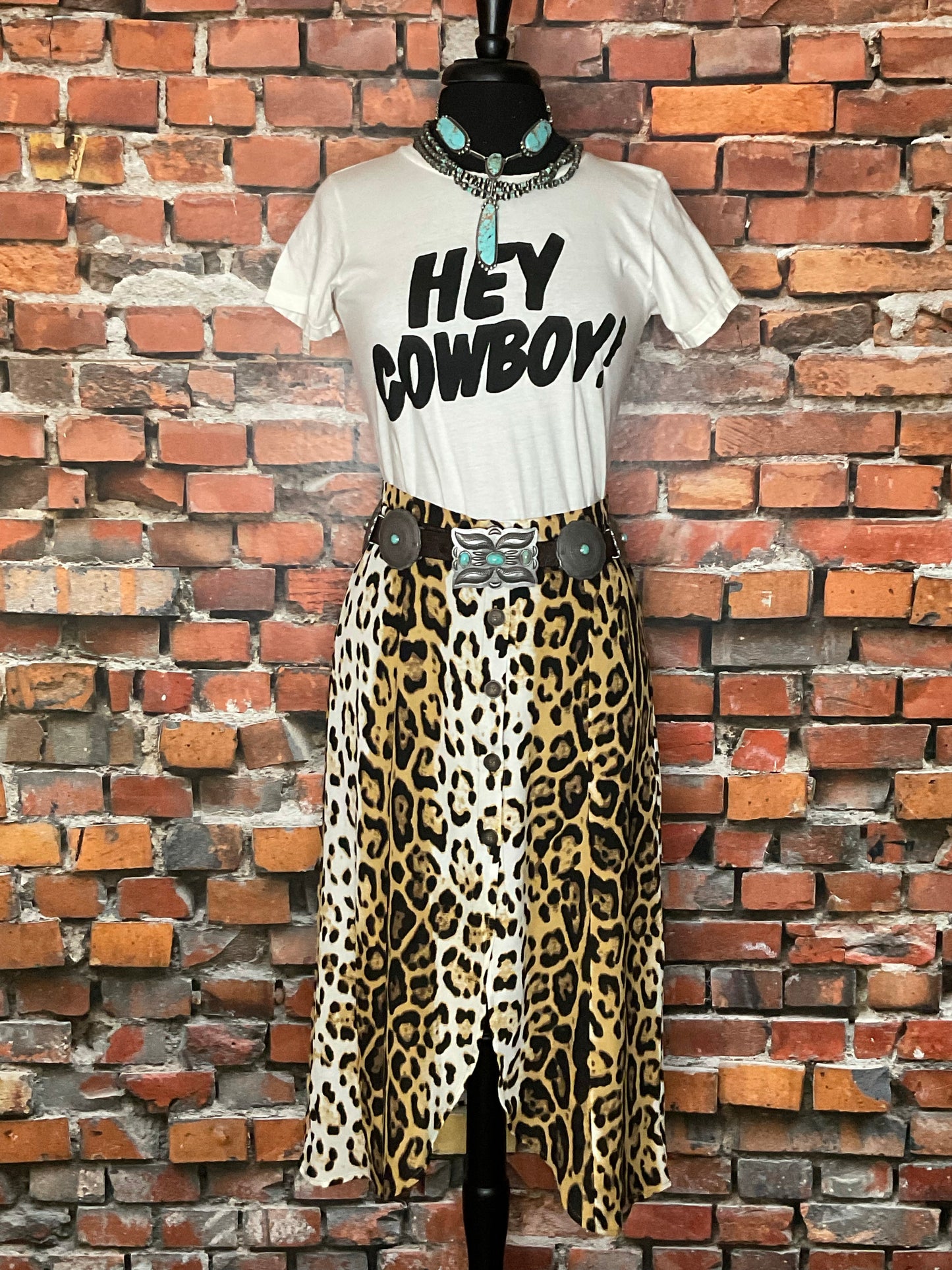 Buddy Love Leopard Skirt