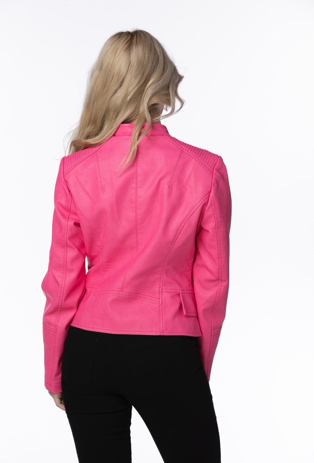 Miss Barbie Pink Moto Jacket