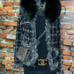 The Miss Bouvier Blazer w/Fox Fur