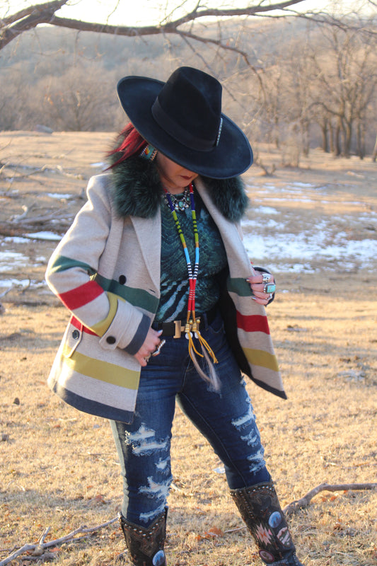 Glacier Park Wool Pea Coat