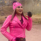 Miss Barbie Pink Moto Jacket